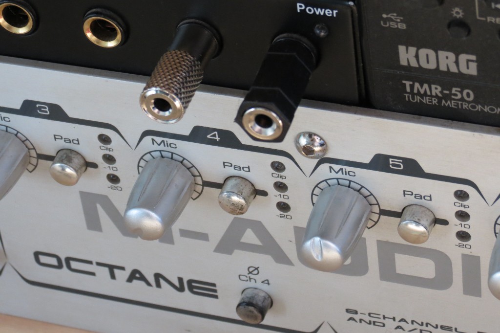 Preamplificador e interfaz de audio